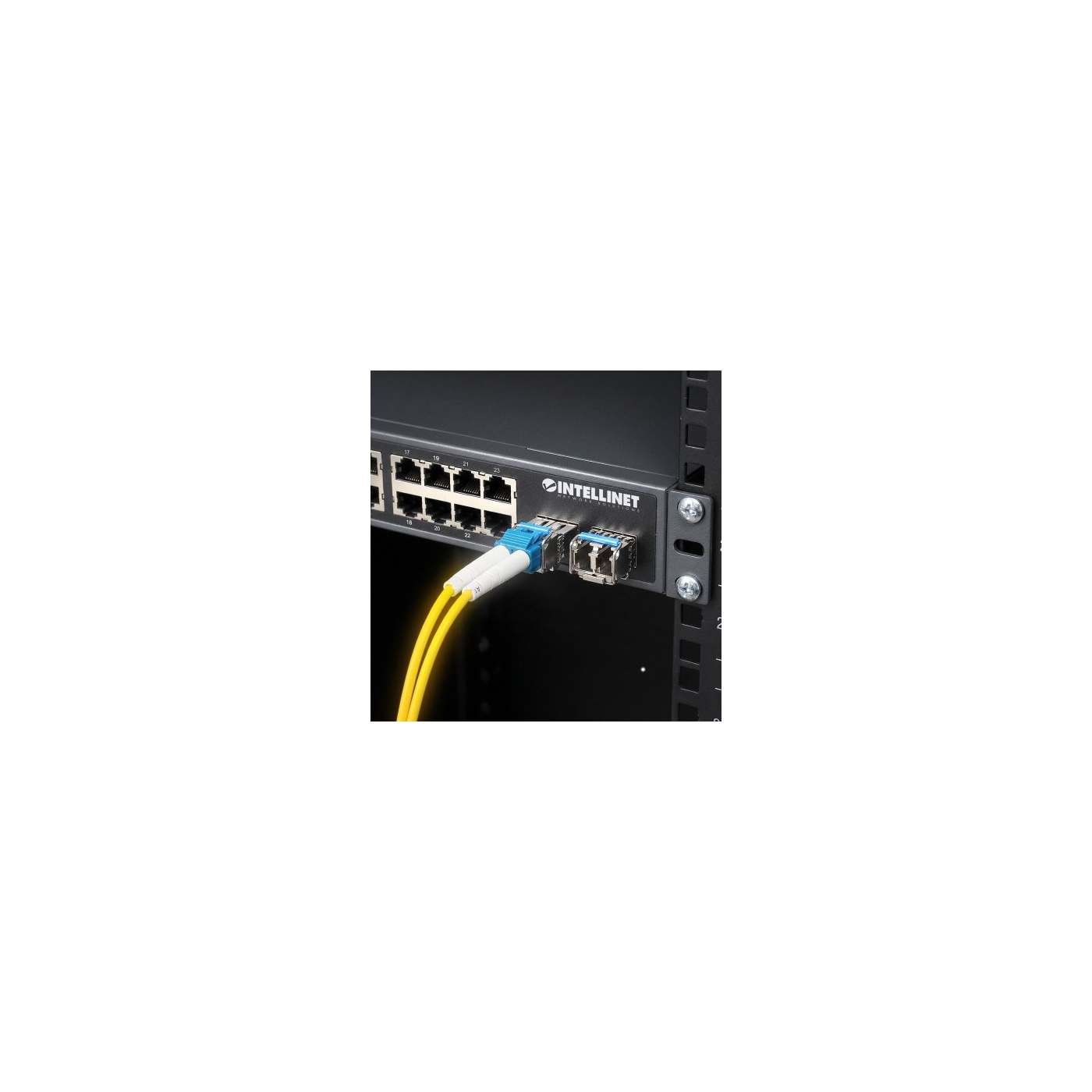 3 m LC to SC UPC Fiber Optic Patch Cable, 3.0 mm, Duplex, LSZH, OS2 Singlemode, Yellow Image 6
