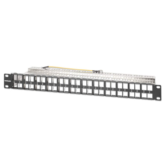 48-Port Shielded Blank Patch Panel, 1U Image 1