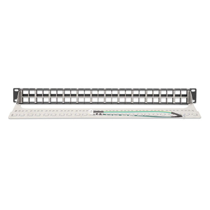 48-Port Shielded Blank Patch Panel, 1U Image 4