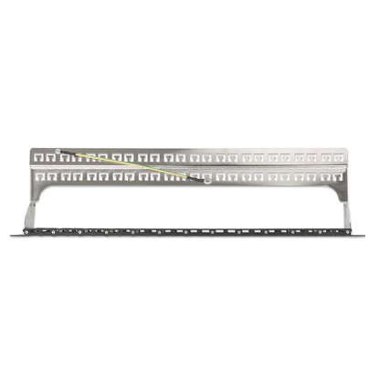 48-Port Shielded Blank Patch Panel, 1U Image 5