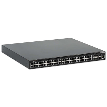 54-Port L3 Fully Managed PoE+ Switch with 48 Gigabit Ethernet Ports and 6 SFP+ Uplinks Image 3