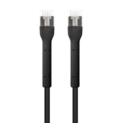 Cat6a F/FTP FlexiBoot Slim Network Patch Cable, 1 m, Black Image 4
