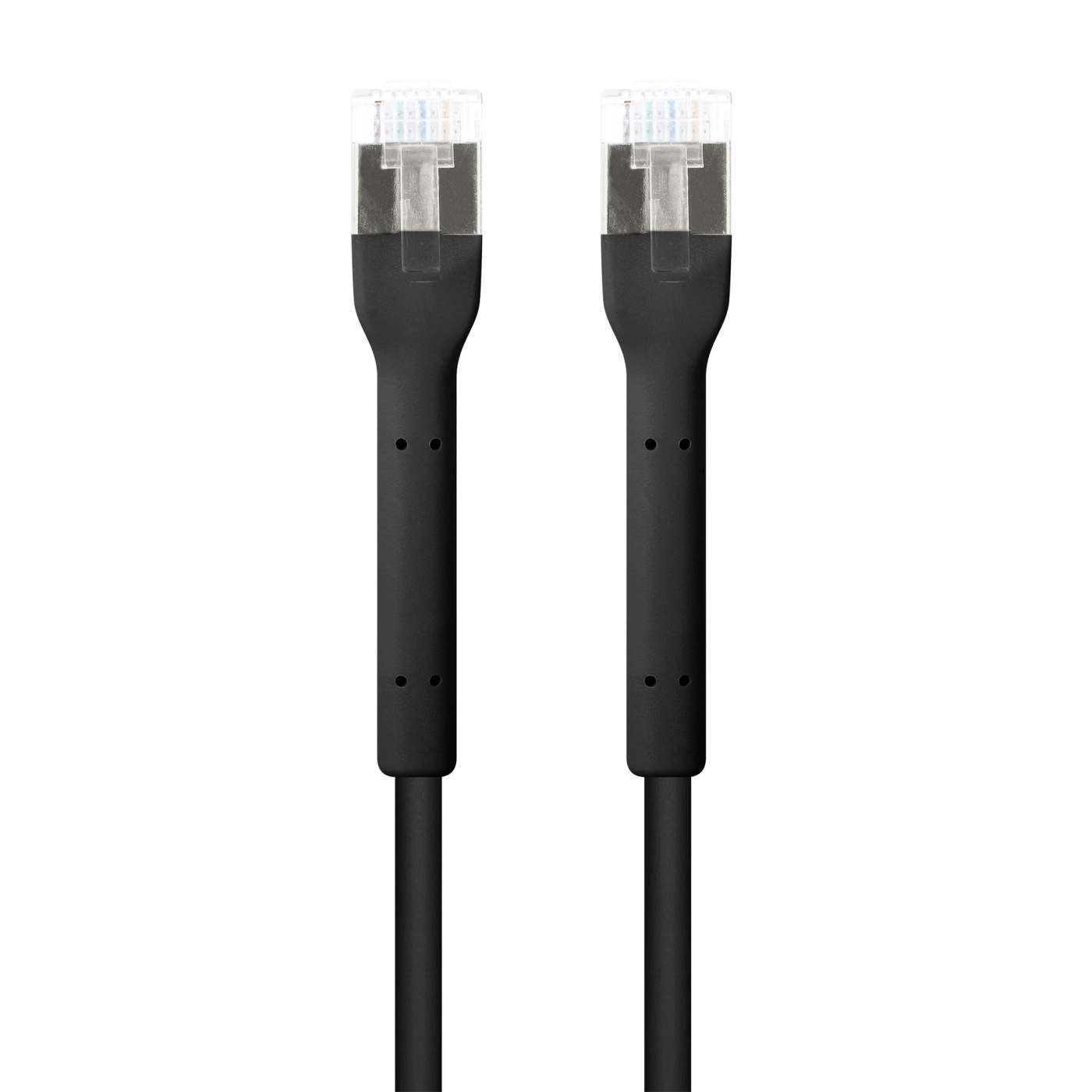 Cat6a F/FTP FlexiBoot Slim Network Patch Cable, 1.5 m, Black Image 4