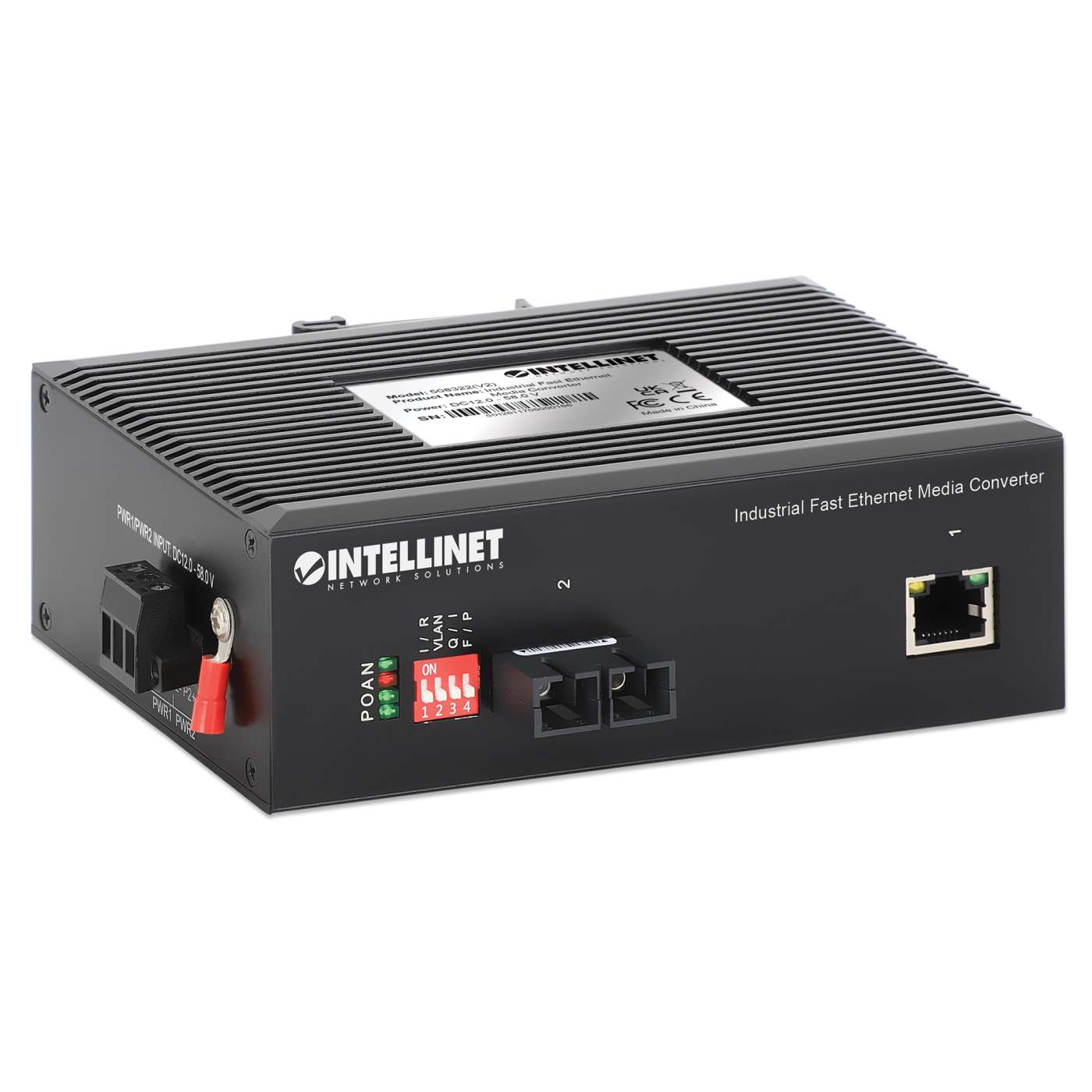 Industrial Fast Ethernet Media Converter Image 3