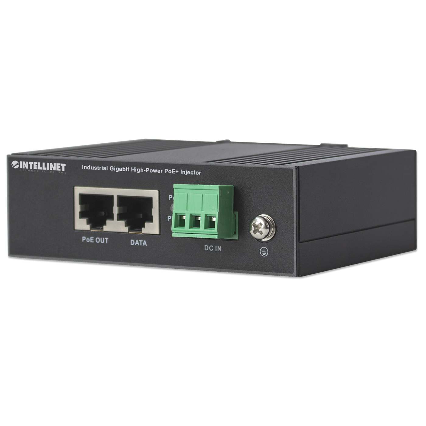 Industrial Gigabit High-Power PoE+ Injector Image 3