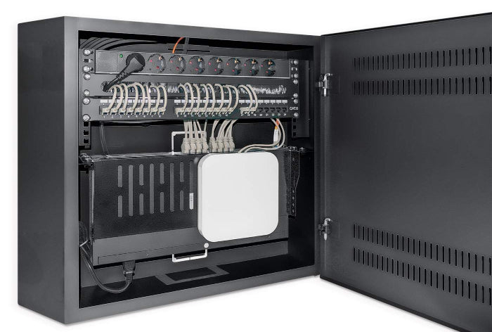 Flat 19″ Wall-Mount Network Cabinet