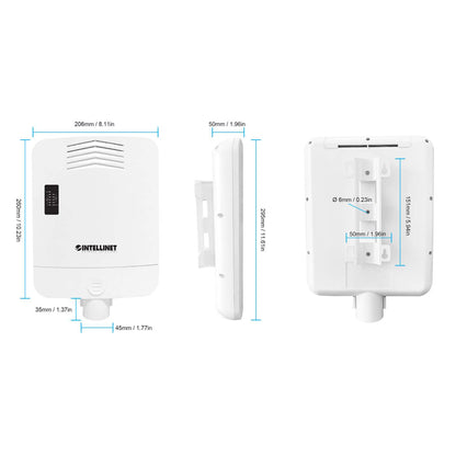 Outdoor PoE-Powered 5-Port Gigabit Switch with PoE Passthrough / 4-Port PoE+ Extender Image 12