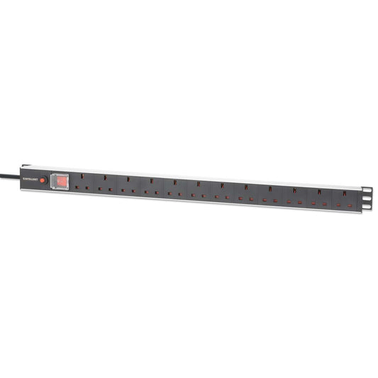 Vertical Rack Mount 12-Output Power Distribution Unit (PDU) Image 1