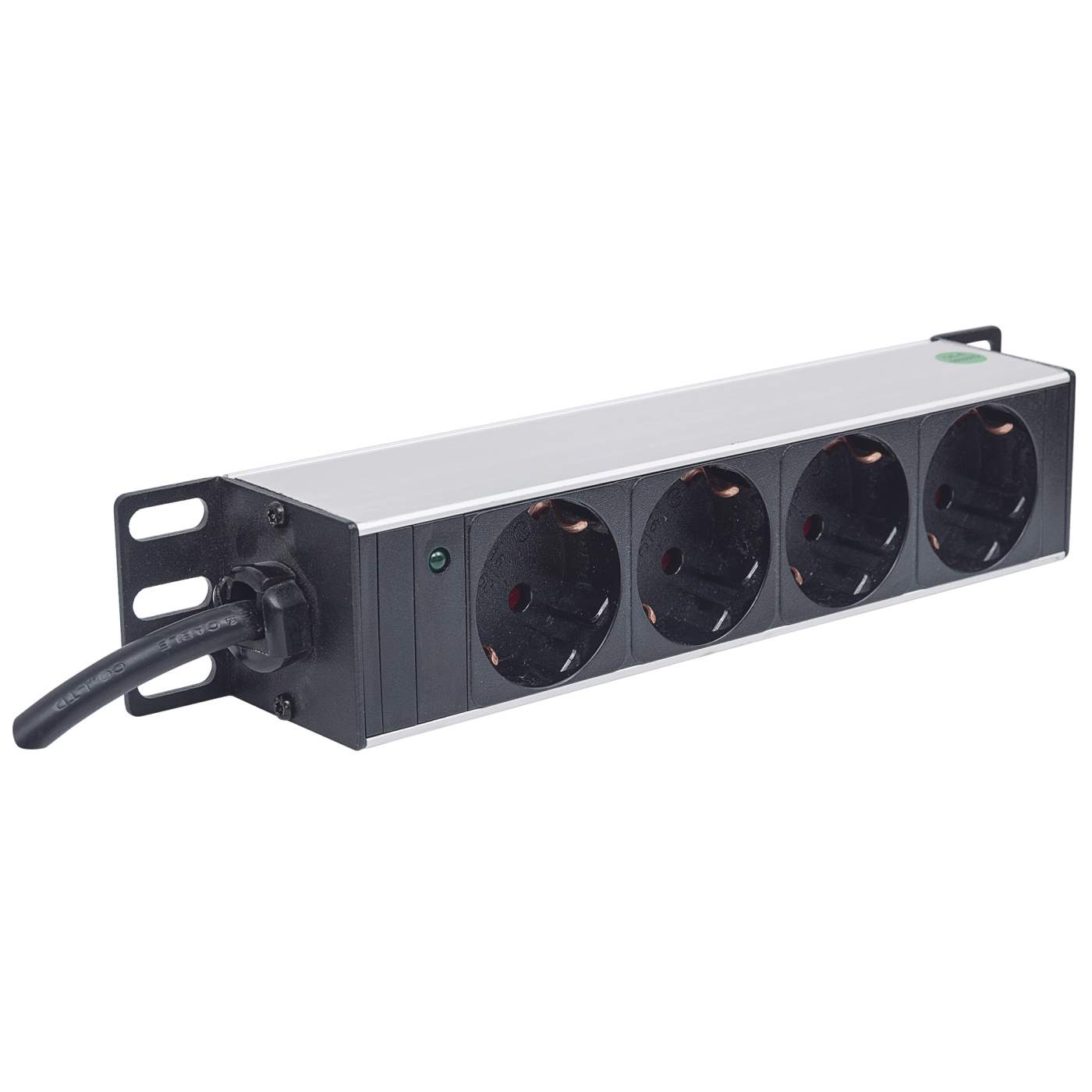 10 1U Rackmount 4-Output Power Distribution Unit (PDU) (714020) –  Intellinet Europe