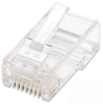 100-Pack Cat5e RJ45 Modular Plugs Image 1