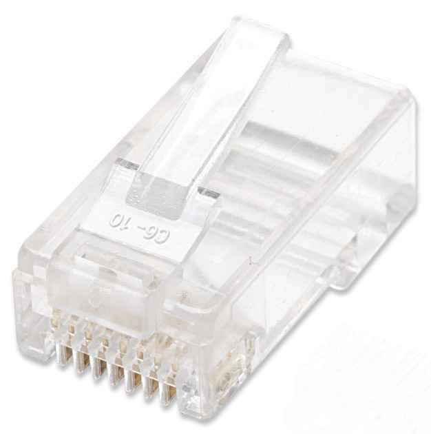 Cat5e RJ45 Standard Modular Plugs, Unshielded (UTP) Network