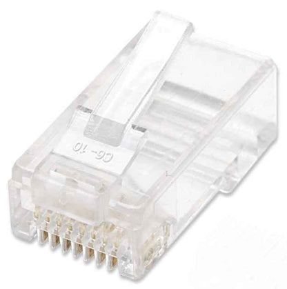 100-Pack Cat5e RJ45 Modular Plugs Image 1