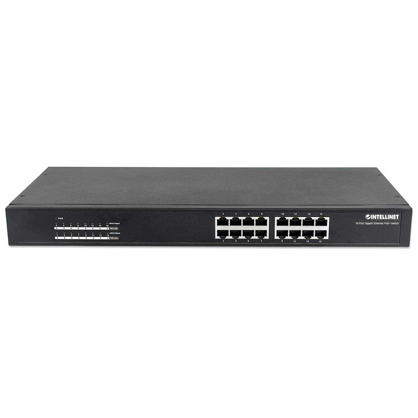 Intellinet 16-Port Gigabit Ethernet PoE+ Switch (560993