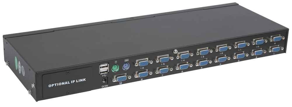 Intellinet 16-Port Rackmount KVM Switch (506496) – Intellinet Europe
