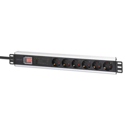 19" 1.5U Rackmount 6-Output Power Distribution Unit (PDU) Image 1