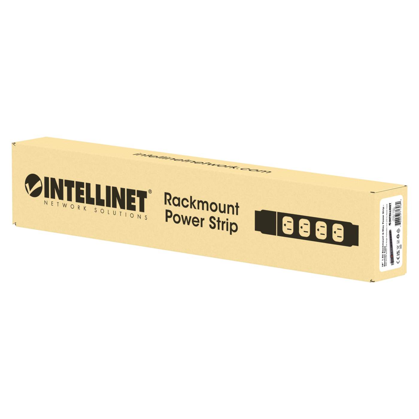 19" 1.5U Rackmount 6-Output Power Distribution Unit (PDU) Packaging Image 2