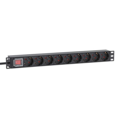 19" 1U Rack Mount 9-Output Power Distribution Unit (PDU) Image 3