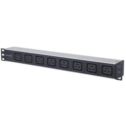 19" 1U Rackmount 8-Output C19 Power Distribution Unit (PDU) Image 1