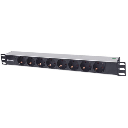 19" 1U Rackmount 8-Output Power Distribution Unit (PDU) Image 1