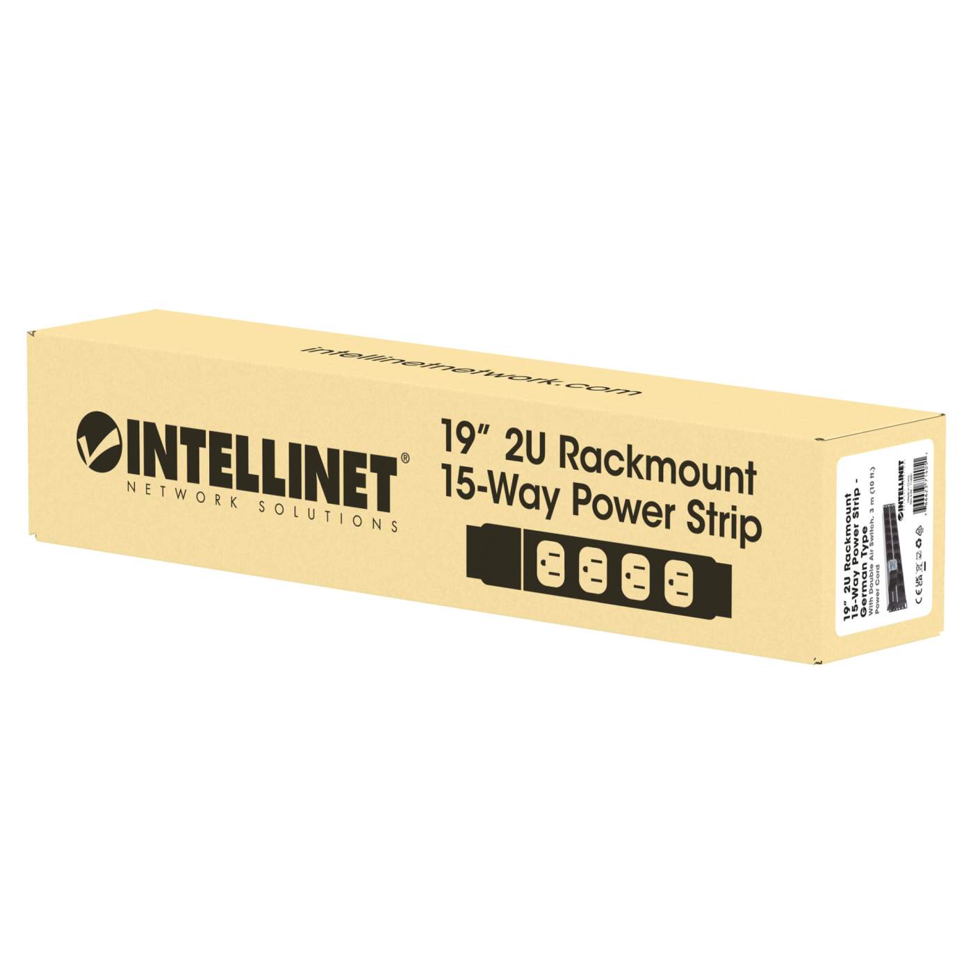 19" 2U Rackmount 15-Output Power Distribution Unit (PDU) Packaging Image 2