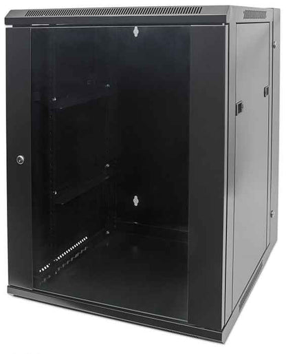 19" Double Section Wallmount Cabinet Image 1