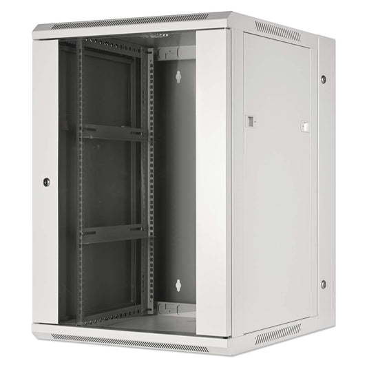 19" Double Section Wallmount Cabinet Image 1