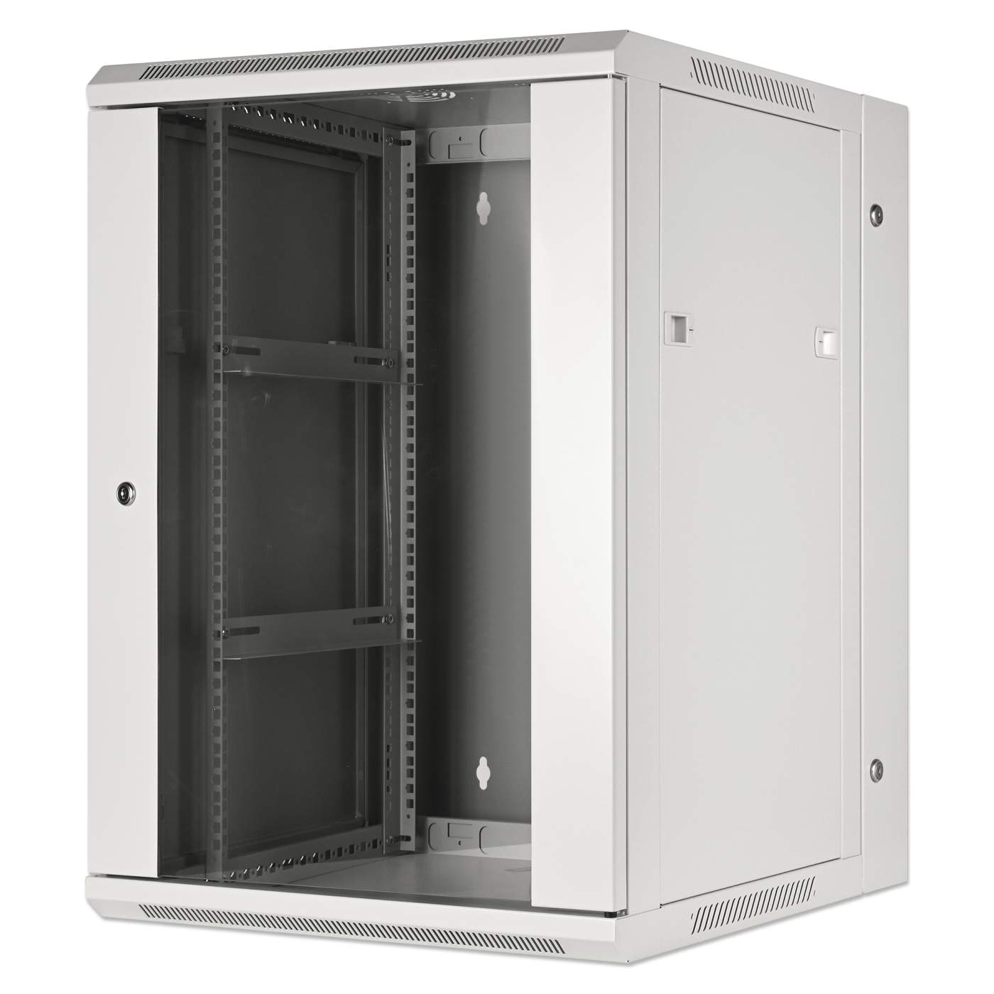 19" Double Section Wallmount Cabinet Image 1