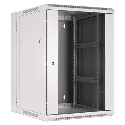 19" Double Section Wallmount Cabinet Image 2