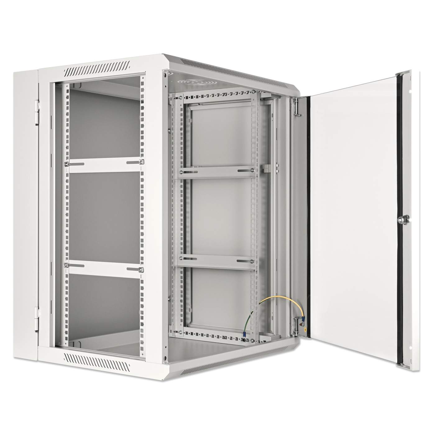 19" Double Section Wallmount Cabinet Image 5