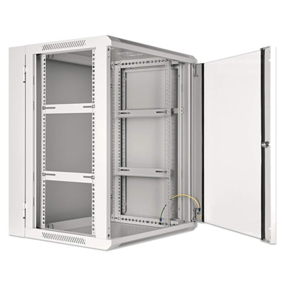 19" Double Section Wallmount Cabinet Image 5