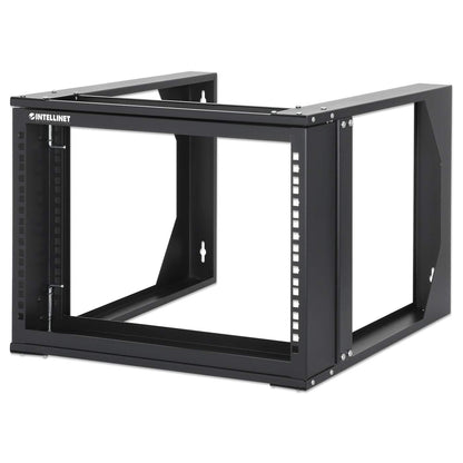 19" Wall Mount 2-Post Open Frame Network Rack, 6U Image 1