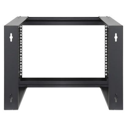 19" Wall Mount 2-Post Open Frame Network Rack, 6U Image 5