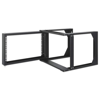 19" Wall Mount 2-Post Open Frame Network Rack, 6U Image 6