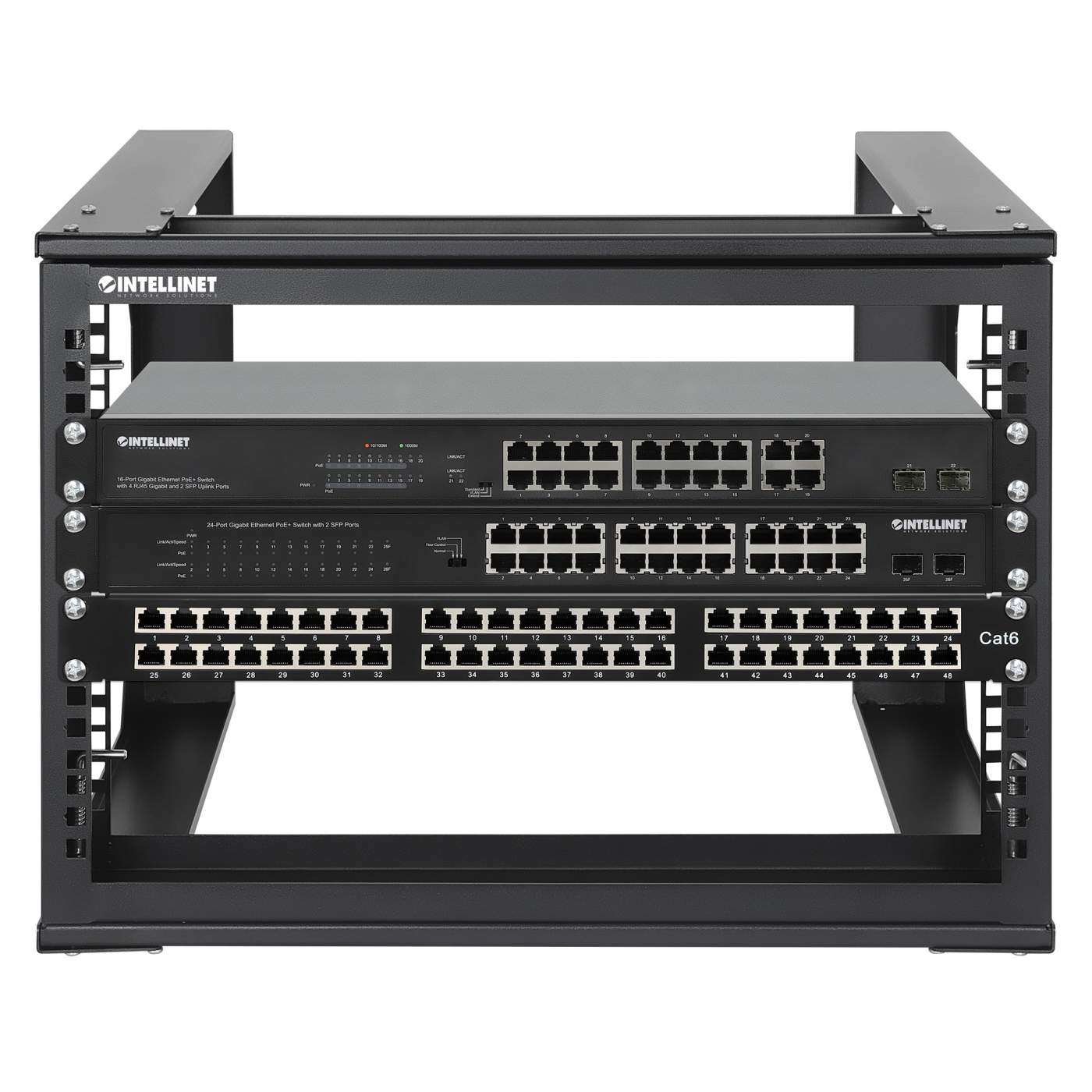 ETHERNET NETWORK RJ45 2-Port Switch Sharing Box - REVERSIBLE