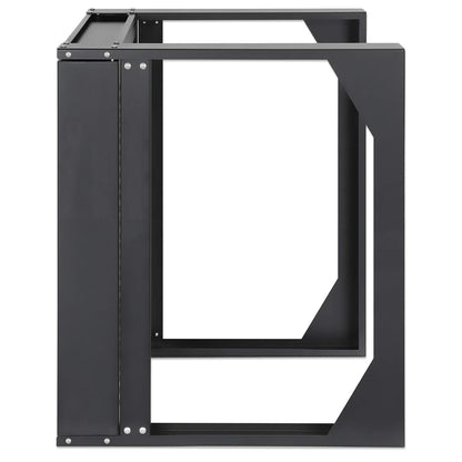 19" Wall Mount 2-Post Open Frame Network Rack, 9U Image 4