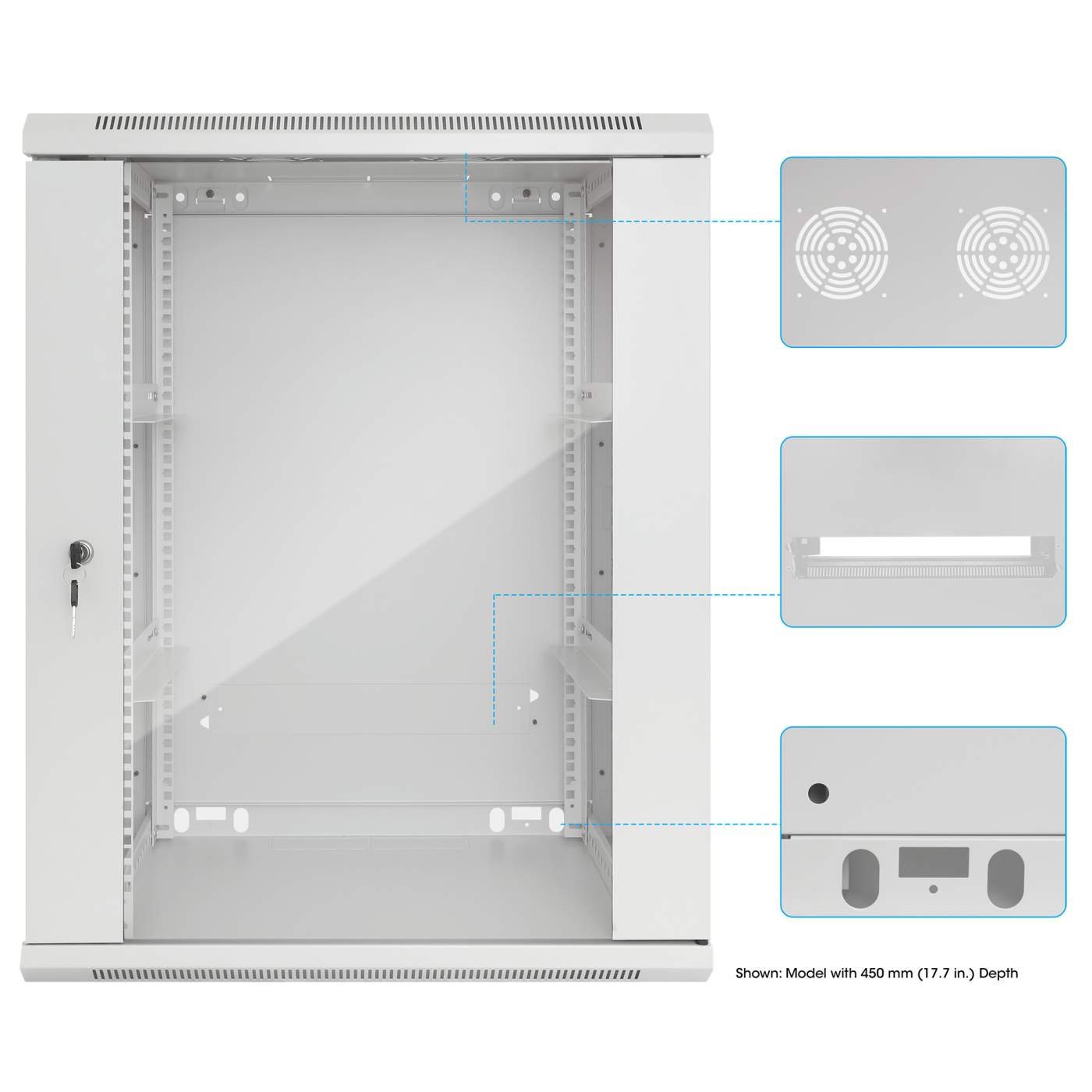 19" Wallmount Cabinet Image 8