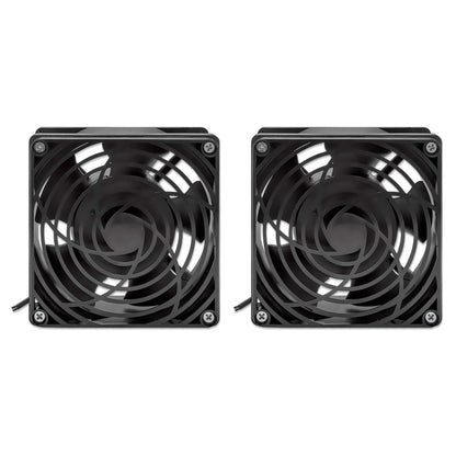 2-Fan Ventilation Unit for 19" Wallmount Cabinets Image 3