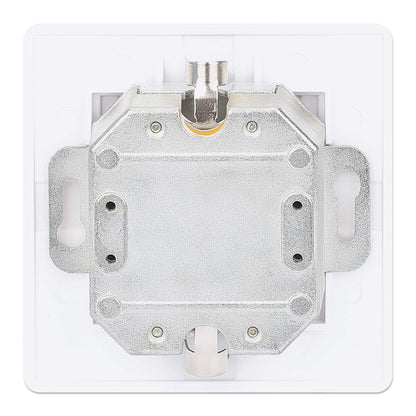 2-Port Cat6a 10G Shielded RJ45 Wall Plate Image 5