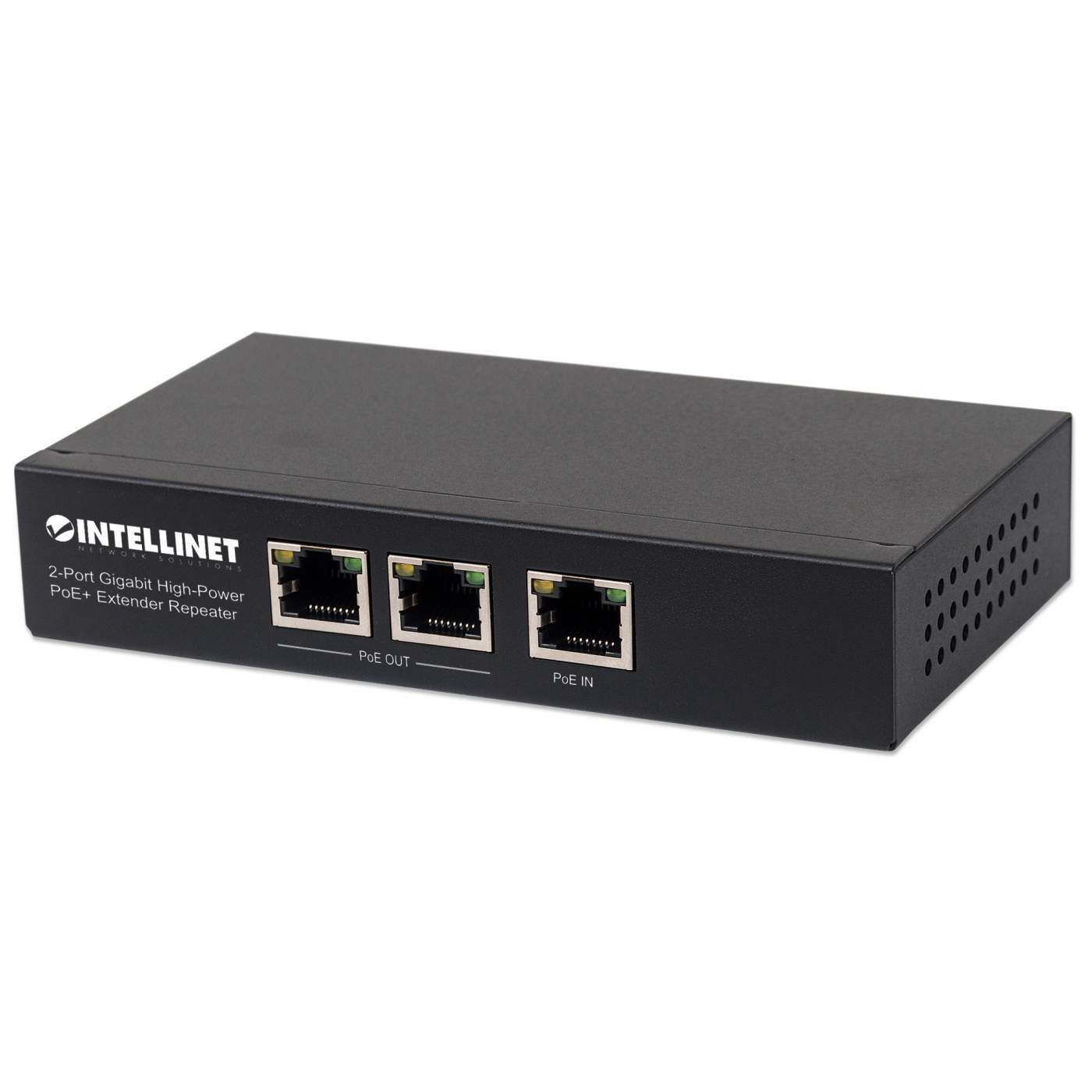 Intellinet 2-Port GbE High-Power PoE+ Extender Repeater (561266 ...