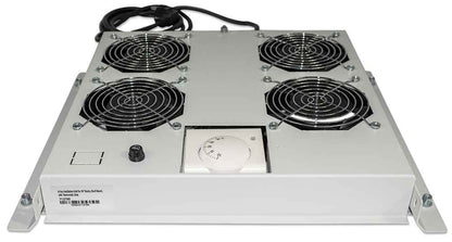 4-Fan Ventilation Unit for 19" Racks Image 1