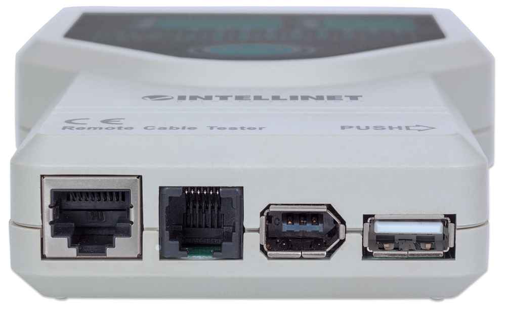 Testeur de câbles RJ11, RJ45, IEEE 1394, USB et BNC