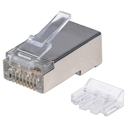 50-Pack Cat6A RJ45 Modular Plugs Pro Line Image 1