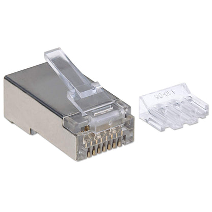 50-Pack Cat6A RJ45 Modular Plugs Pro Line Image 2