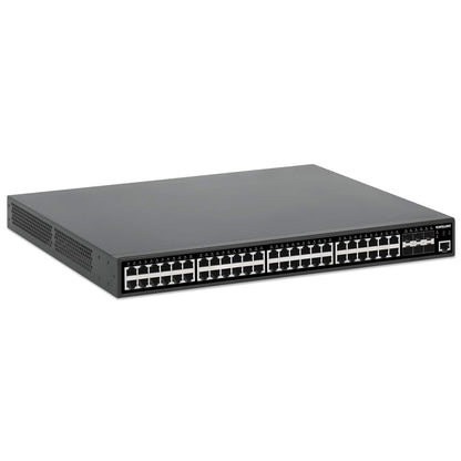 54-Port L2+ Fully Managed PoE+ Switch with 48 Gigabit Ethernet Ports and 6 SFP+ Uplinks Image 3