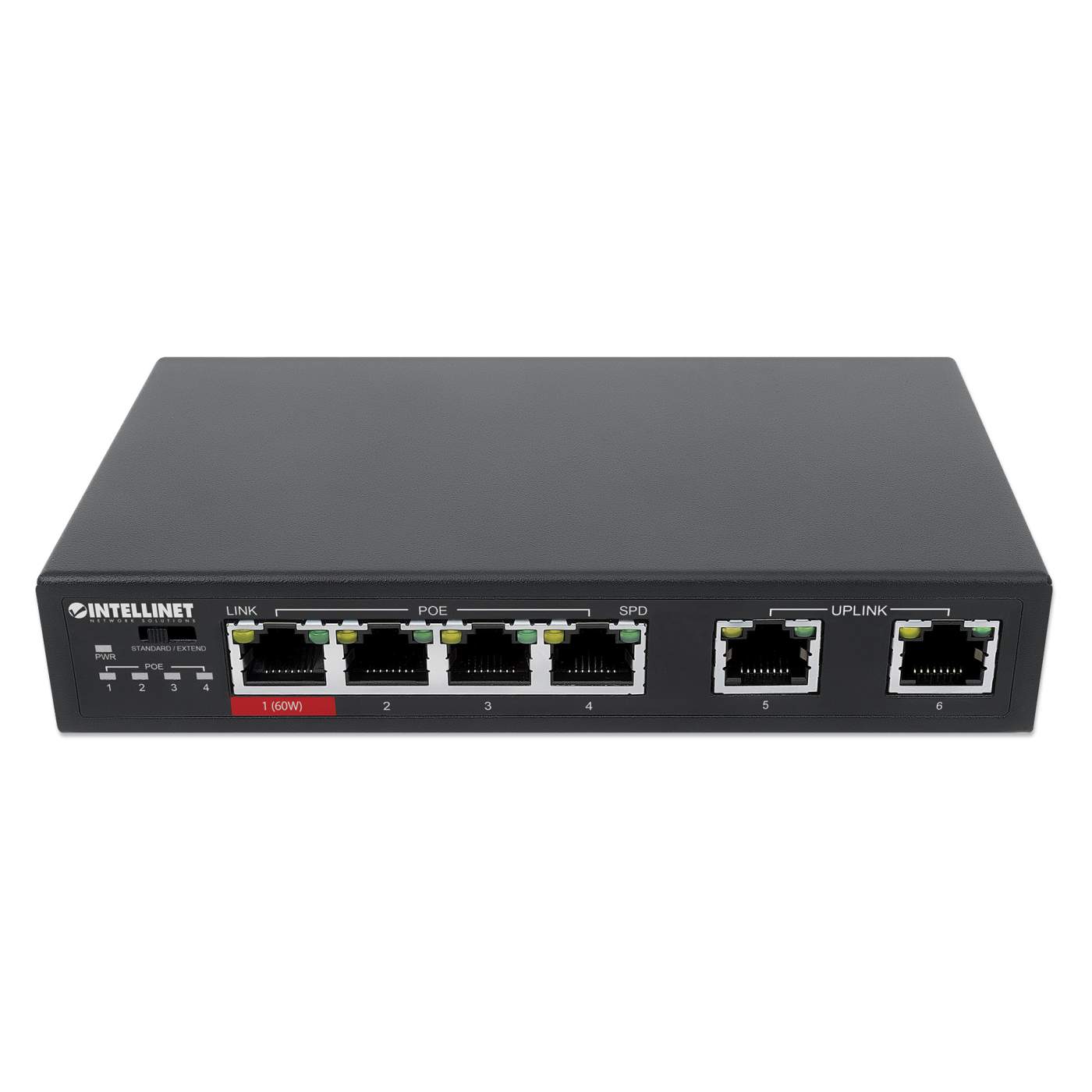 6-Port Fast Ethernet Switch with 4 PoE Ports (1 x High-Power PoE) Image 4