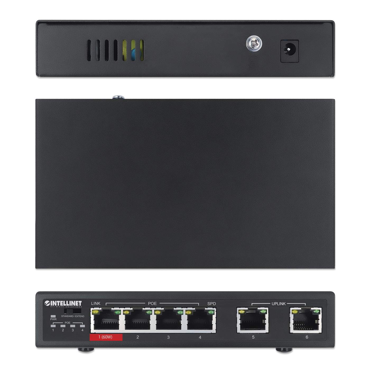 6-Port Fast Ethernet Switch with 4 PoE Ports (1 x High-Power PoE) Image 6