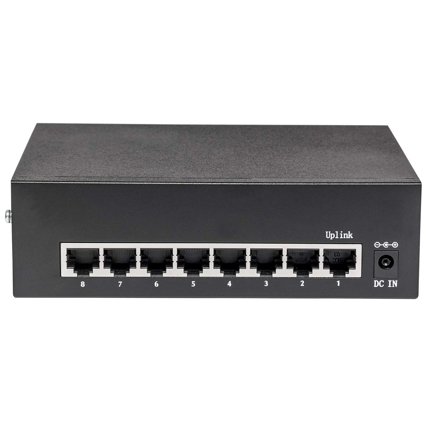 Intellinet 8-Port Gigabit Ethernet PoE+ Switch (561204