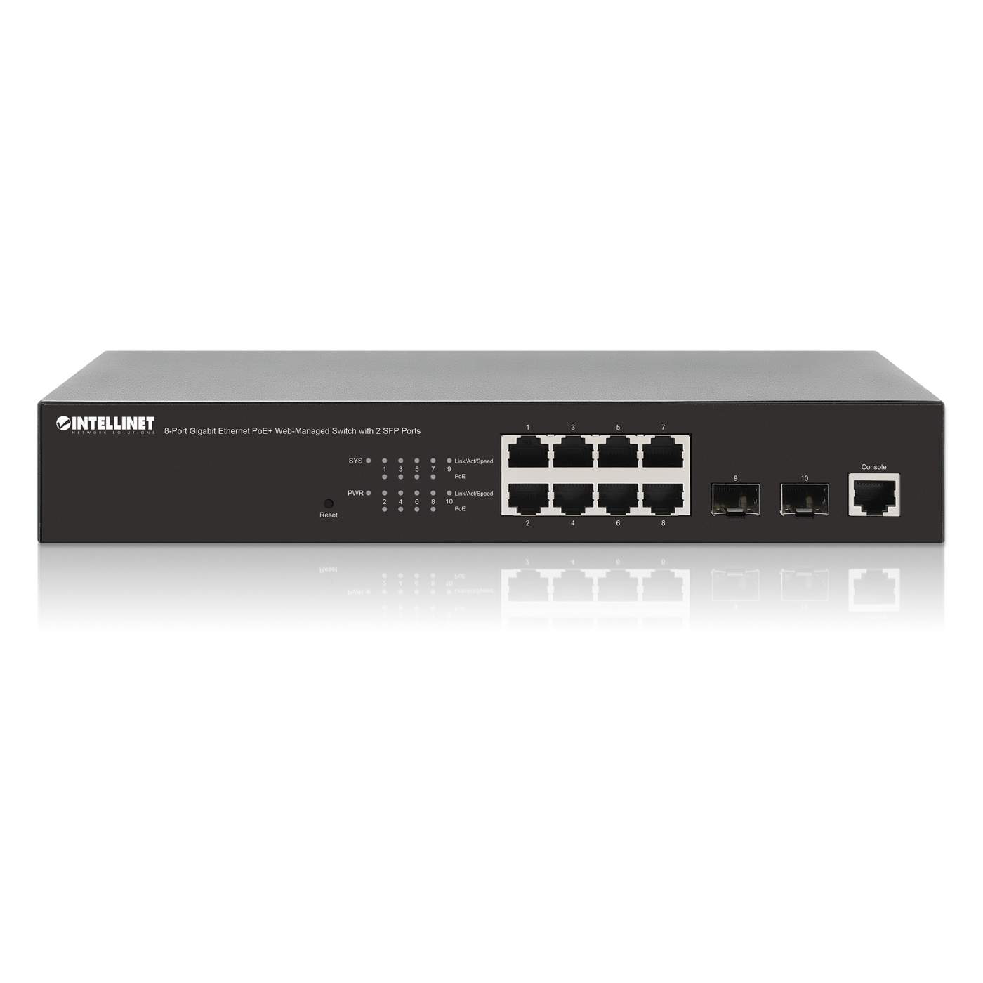 8-Port L2+ Industrial Managed PoE Switch with SFP - FASTCABLING
