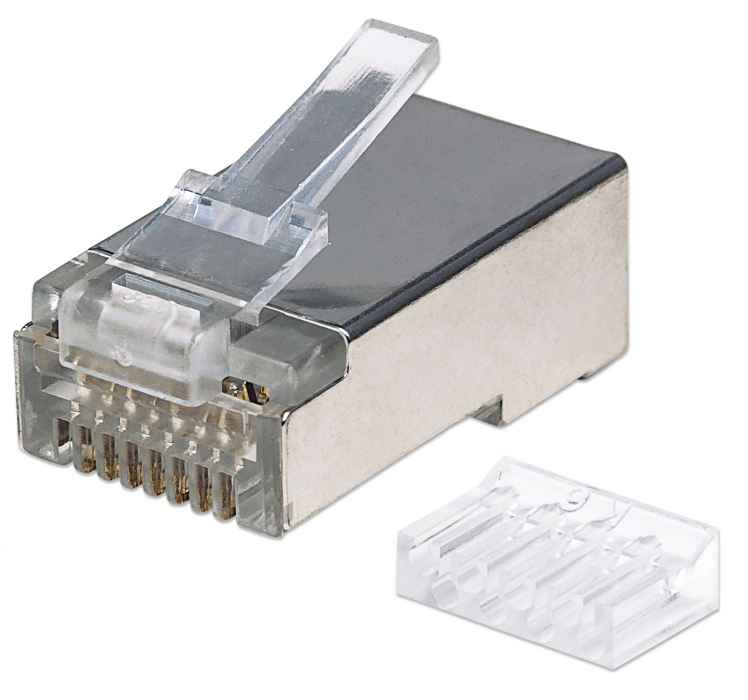 90-Pack Cat6 RJ45 Modular Plugs Image 1