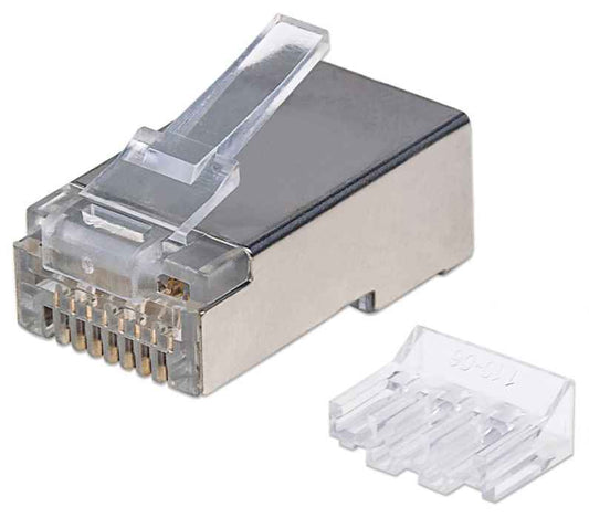 90-Pack Cat6A RJ45 Modular Plugs Image 1